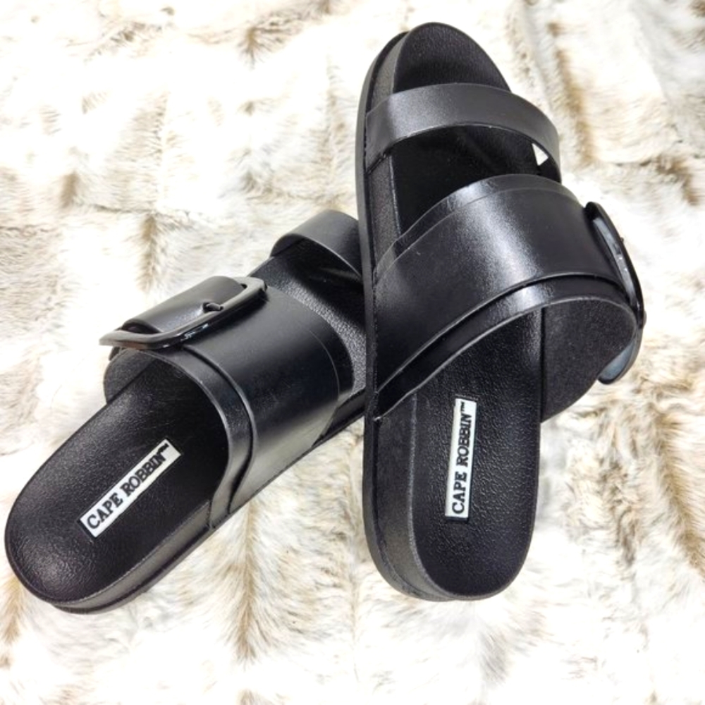 Flat Comfy Summer Sandals Buckle - Picture 5 of 7